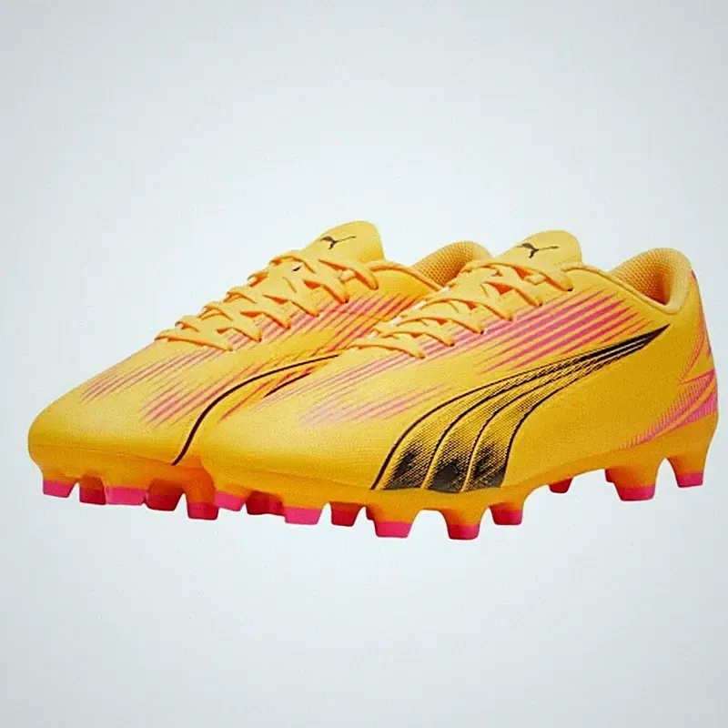 Puma Mens Ultra Play Firm/Artificial Ground Soccer Cleats US 10 Orange NWOB