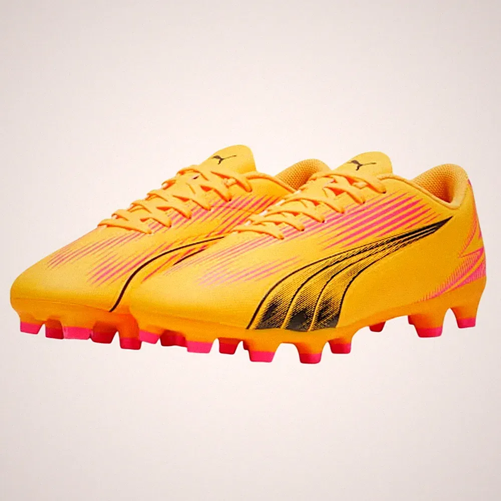 Puma Mens Ultra Play Firm/Artificial Ground Soccer Cleats US 9.5 Orange NWOB