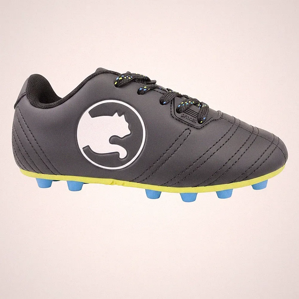 Puma Procat Speed Force Boys Soccer Cleats Size 12 Black Yellow Blue NWT #5672