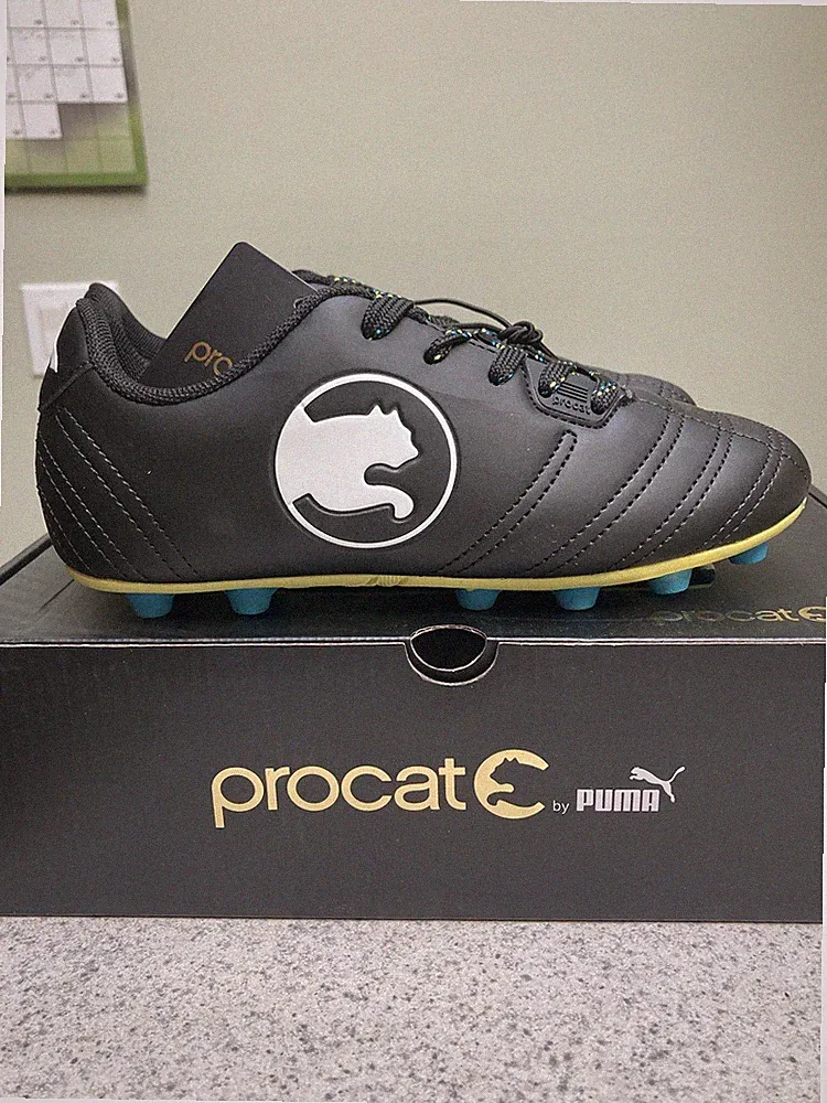 Puma Procat Speed Force Soccer Cleats Cat Youth Boys Size 2 Brand New