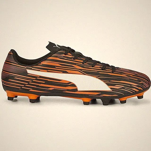 PUMA Rapido Iii Soccer Cleats Mens Black Sneakers Athletic Shoes 10657208