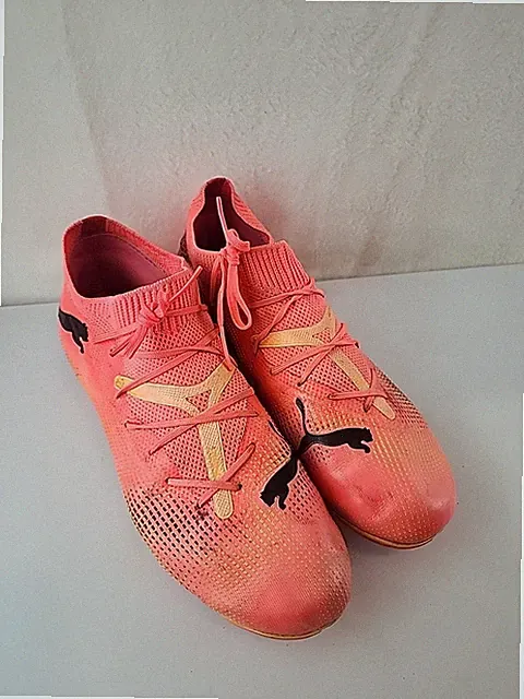 Puma Size 6 - Future 7 Match fg/ag Womens soccer cleats sunset glow/black/sun