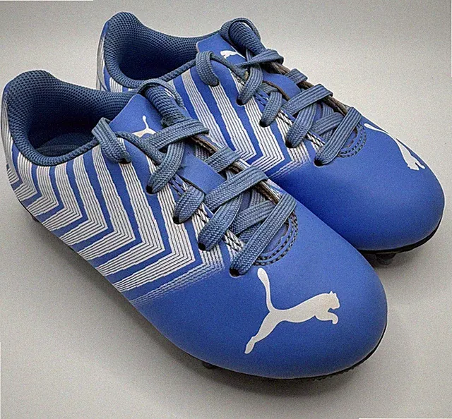 Puma Tacto II Fg Soccer Futbol Cleats Toddler 8 Blue