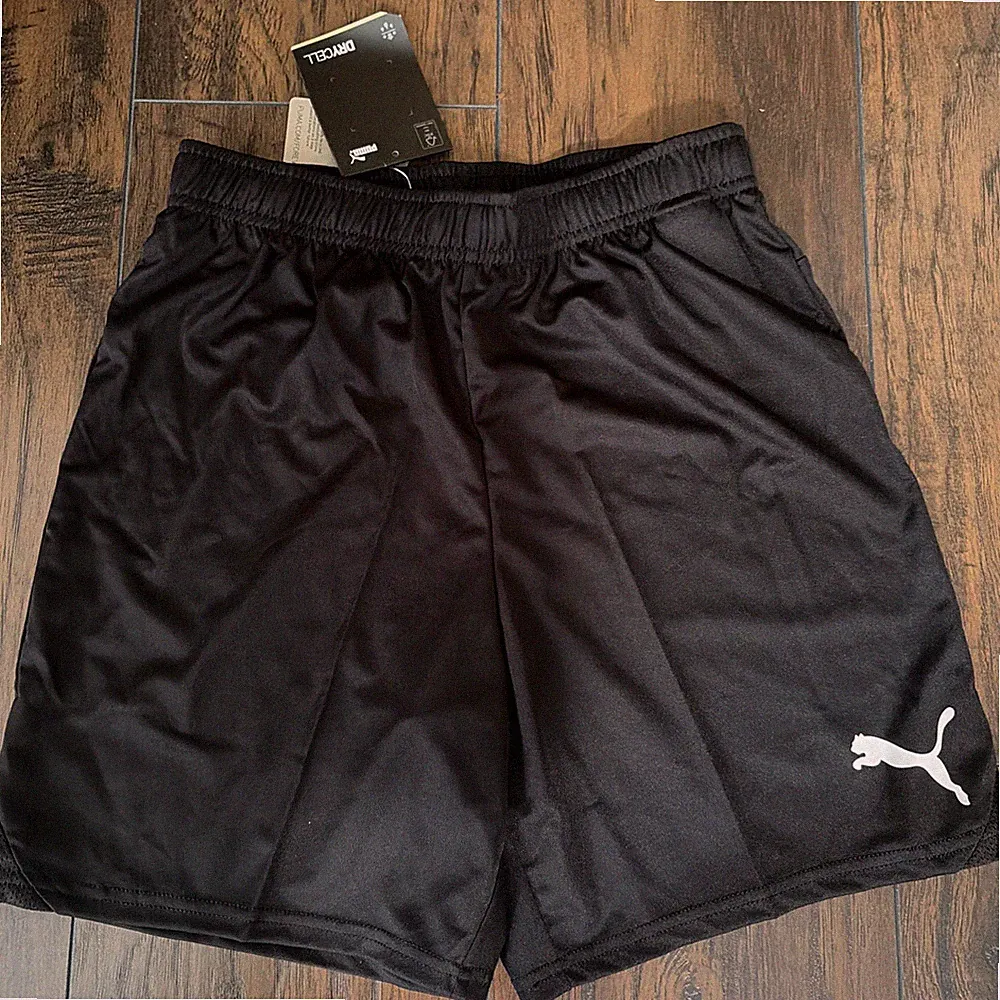 PUMA Teamgoal Soccer Shorts Youth Boys Black Casual Athletic Bottoms 70575303