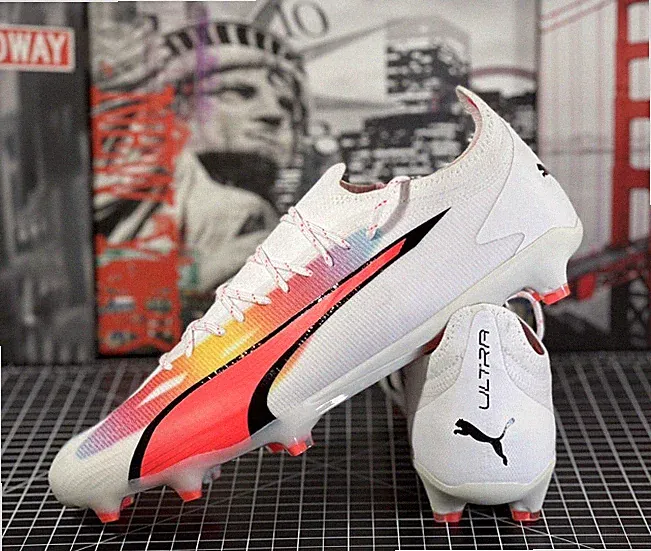 Puma Ultimate Firm Ground/Artificial Ground Soccer Cleats 107311-01 Mens Size 12