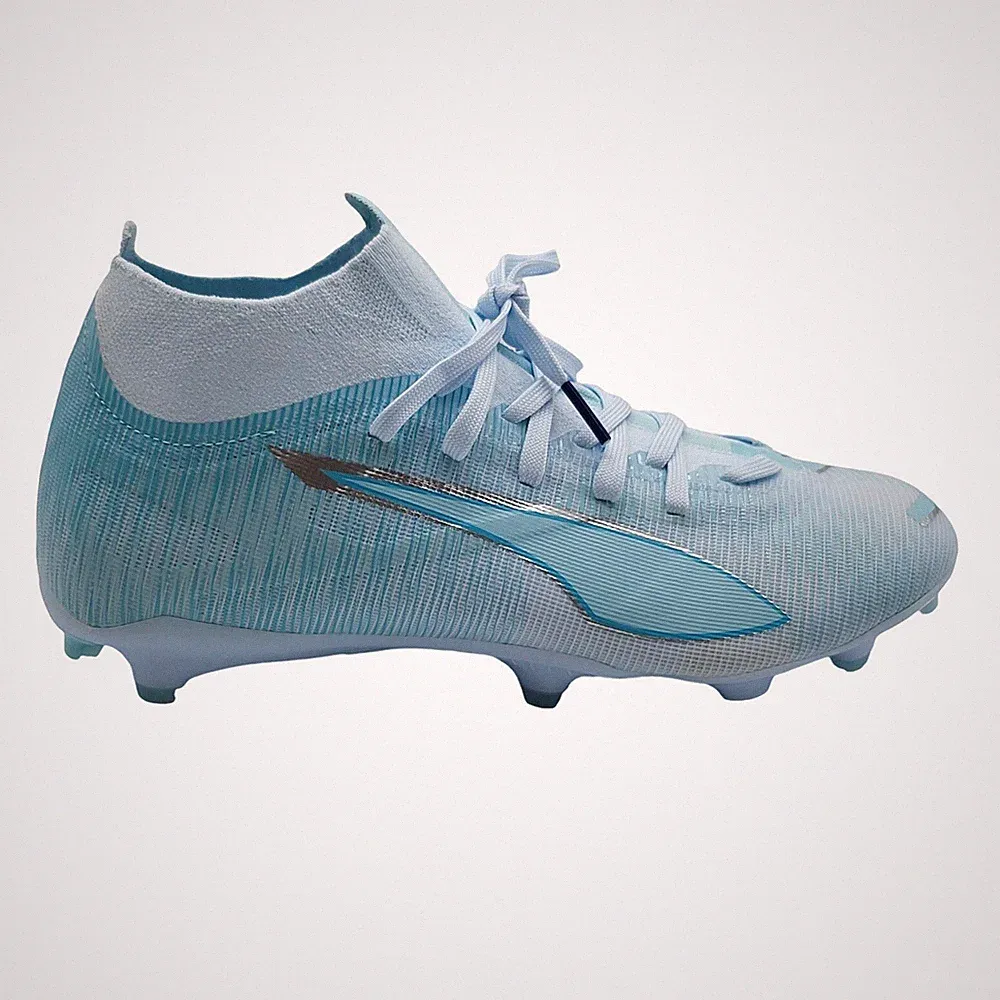 Puma Ultra 5 Match+ FG/AG Soccer Cleats Women 7 Icy Blue Teal 108640-01 NWOB