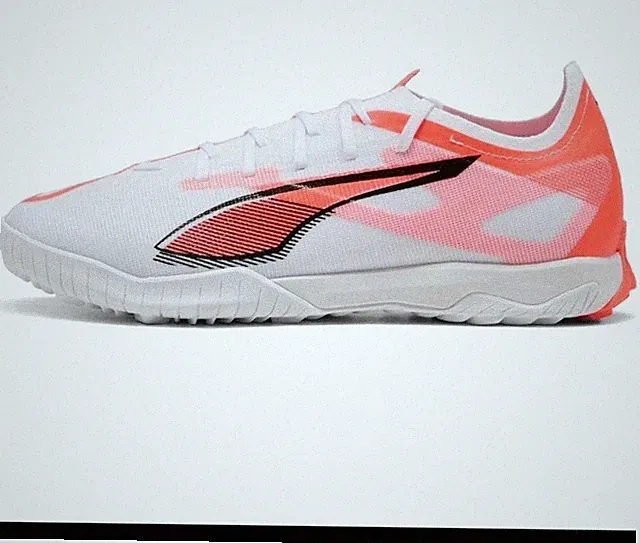 Puma Ultra 5 Match TT Turf Soccer Shoes White Red Men’s 10.5 108351-01 NIB