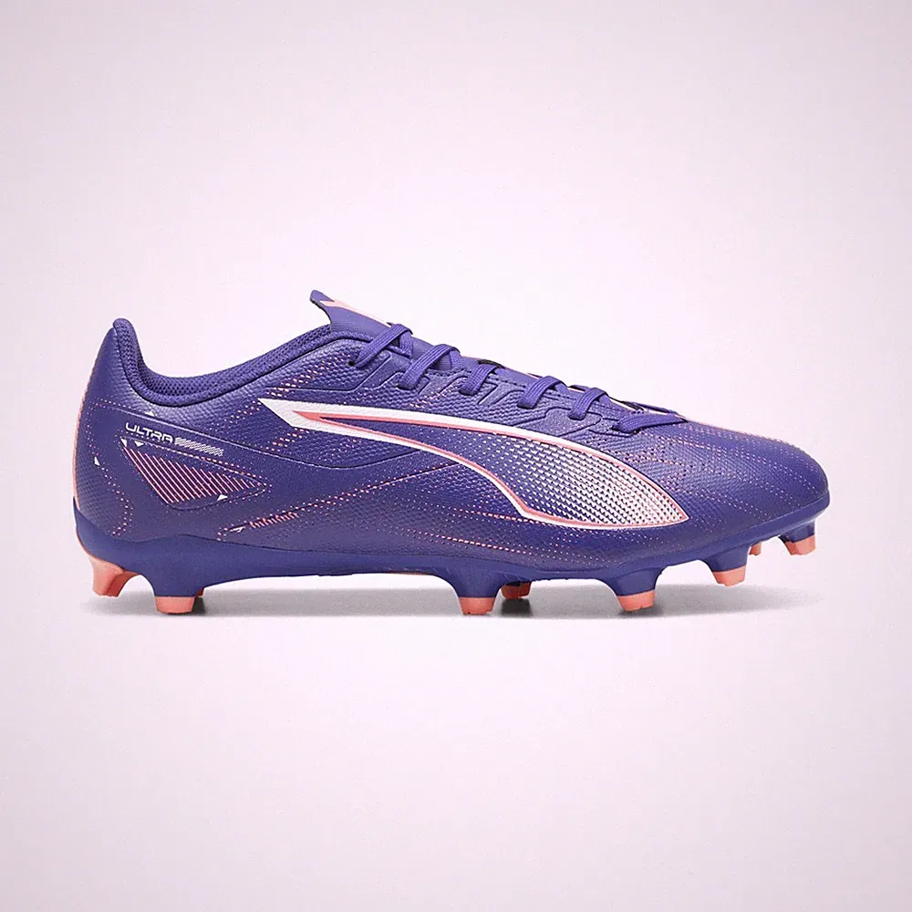 PUMA Ultra 5 Play Firm GroundArtificial Ground Soccer Cleats Mens Purple Sneaker