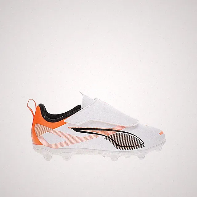 PUMA Ultra 5 Play Firm GroundArtificial Ground Soccer Cleats Youth Boys White Sn