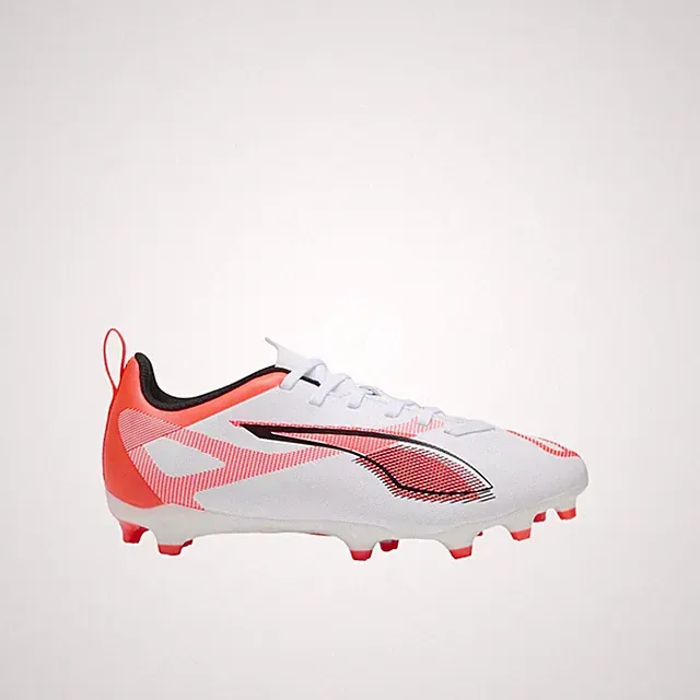 PUMA Ultra 5 Play Firm GroundArtificial Ground Soccer Cleats Youth Boys White Sn
