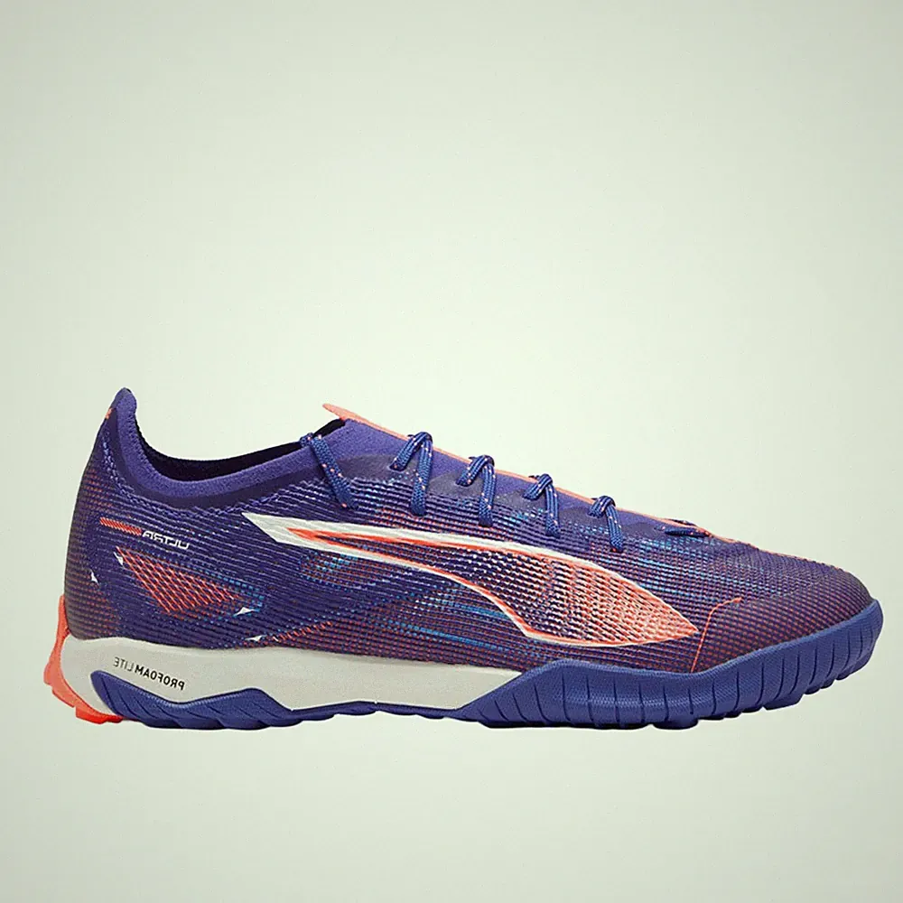 PUMA Ultra 5 Pro Cage Turf Soccer Cleats Mens Blue Sneakers Athletic Shoes 10788