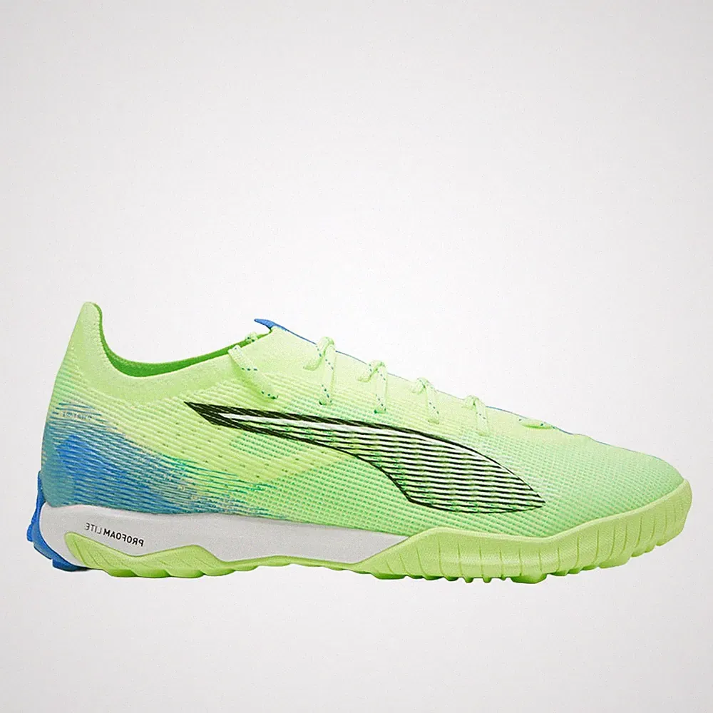 PUMA Ultra 5 Pro Cage Turf Soccer Cleats Mens Yellow Sneakers Athletic Shoes 107