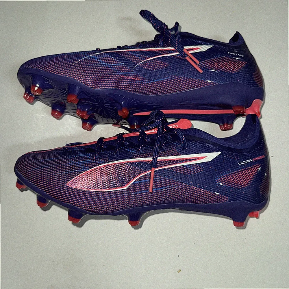 PUMA Ultra 5 Pro Firm GroundArtificial Ground Soccer Cleats Mens Blue Sneakers A
