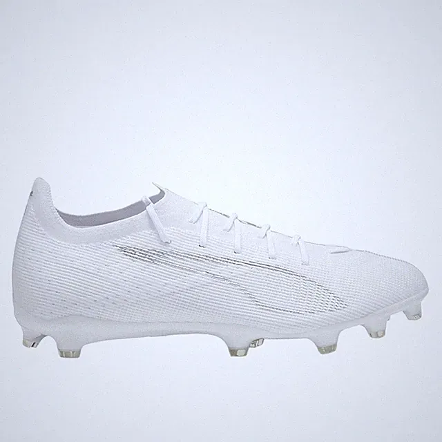 PUMA Ultra 5 Pro Firm GroundArtificial Ground Soccer Cleats Mens White Sneakers