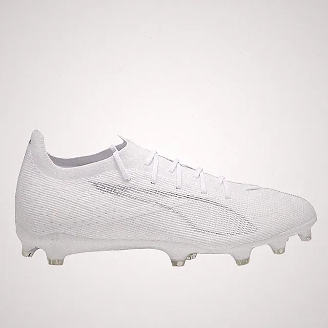 PUMA Ultra 5 Pro Firm GroundArtificial Ground Soccer Cleats Mens White Sneakers