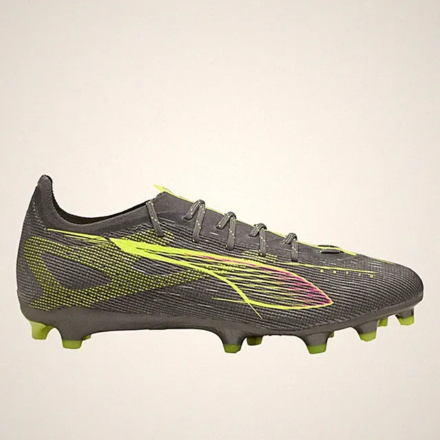 PUMA Ultra 5 Pro Soccer Cleats Mens Grey Sneakers Athletic Shoes 10816103