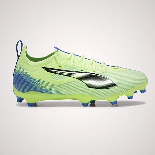 PUMA Ultra 5 Pro Soccer Cleats Youth Boys Green Sneakers Athletic Shoes 10769303