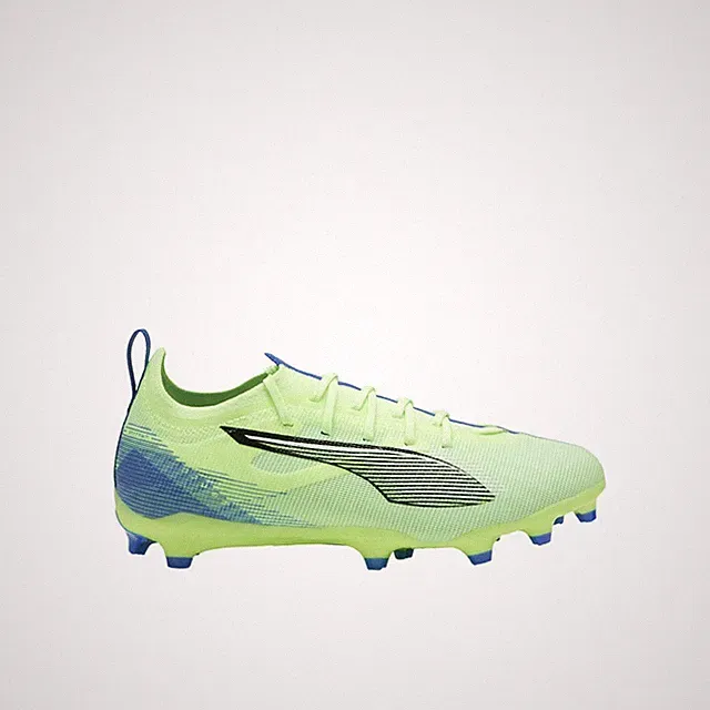 PUMA Ultra 5 Pro Soccer Cleats Youth Boys Green Sneakers Athletic Shoes 10769303