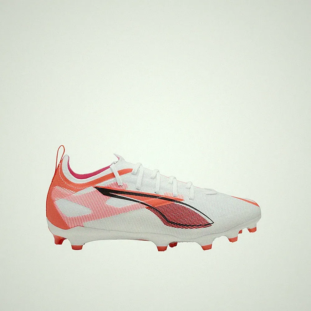 PUMA Ultra 5 Pro Soccer Cleats Youth Boys White Sneakers Athletic Shoes 10816501