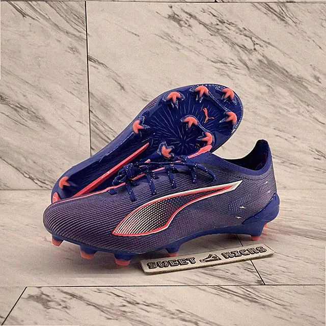 Puma Ultra 5 Ultimate 107691-01 Women's Purple Firm Ground Soccer Cleats Size 9