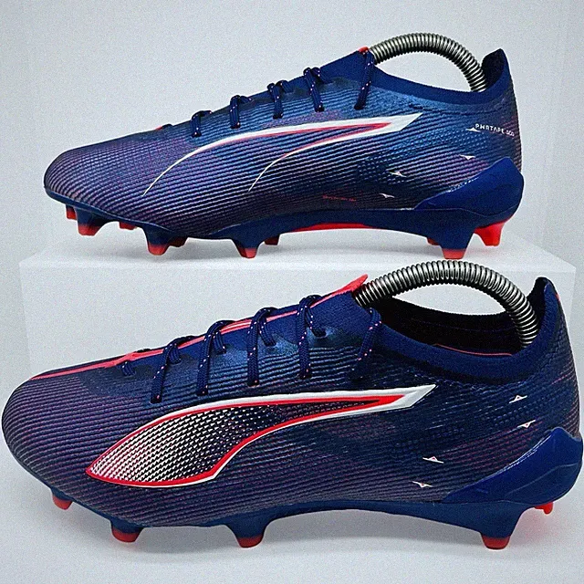 Puma Ultra 5 Ultimate FG Womens Soccer Cleats Size 9 Purple Pink Lightweight
