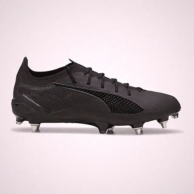 PUMA Ultra 5 Ultimate Mxsg Soccer Cleats Mens Black Sneakers Athletic Shoes 1078