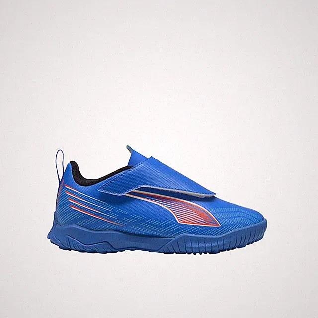 PUMA Ultra 6 Play Easy On Tt Turf Soccer Cleats Youth Boys Blue Sneakers Athleti