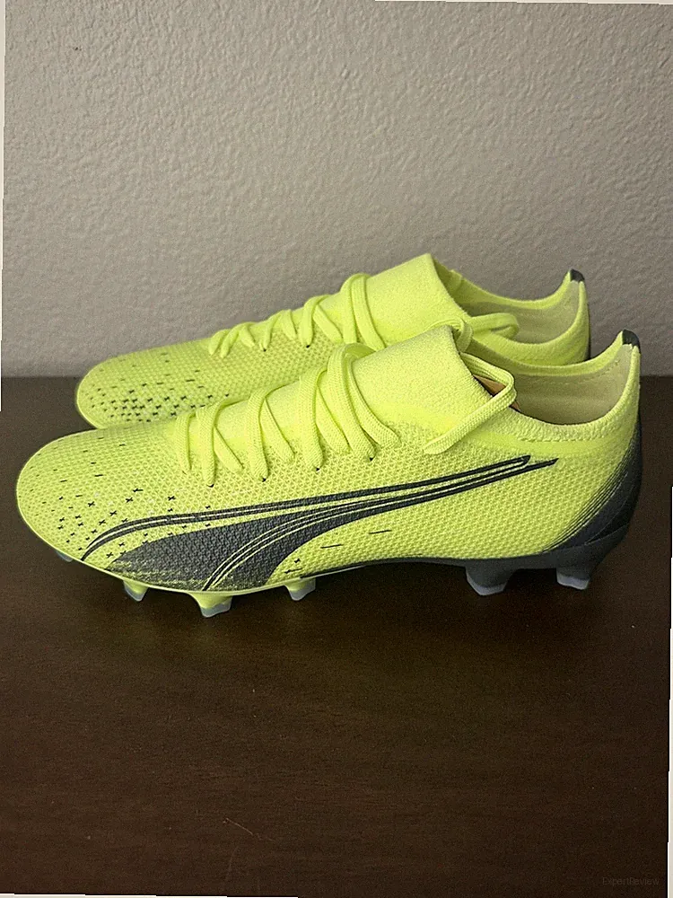 Puma Ultra Match FG/AG Lace-Up Green Womens Soccer Cleats Size 8.5 106905 01