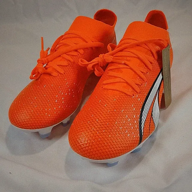 PUMA Ultra Match FG/AG Soccer Cleats Womens 7 Orange