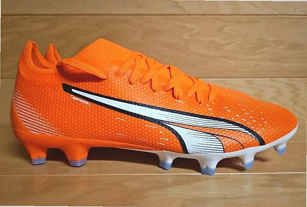 Puma Ultra Match FG/AG Women’s Size 8 Soccer Cleats Orange White 107222-01