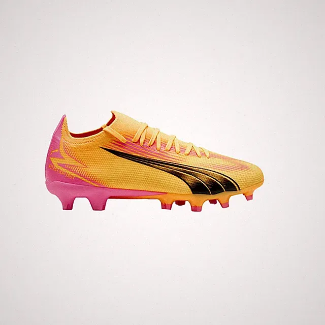 PUMA Ultra Match Firm GroundArtificial Ground Soccer Cleats Womens Orange, Pink