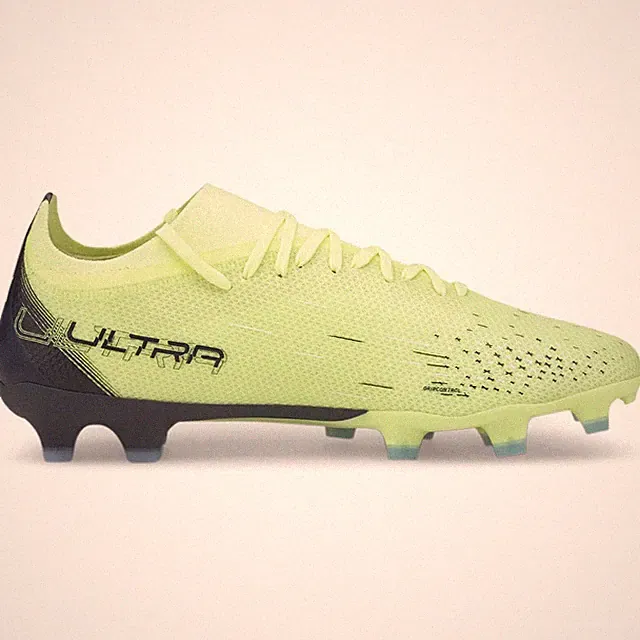 PUMA Ultra Match Firm GroundArtificial Ground Soccer Cleats Womens Yellow Sneake