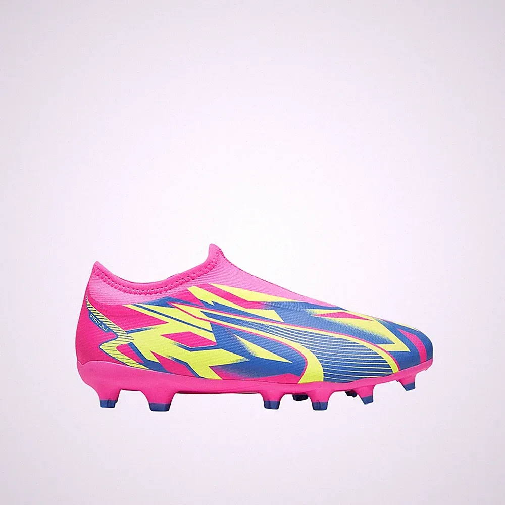 PUMA Ultra Match Laceless Energy Firm GroundArtificial Ground Soccer Cleats Yout