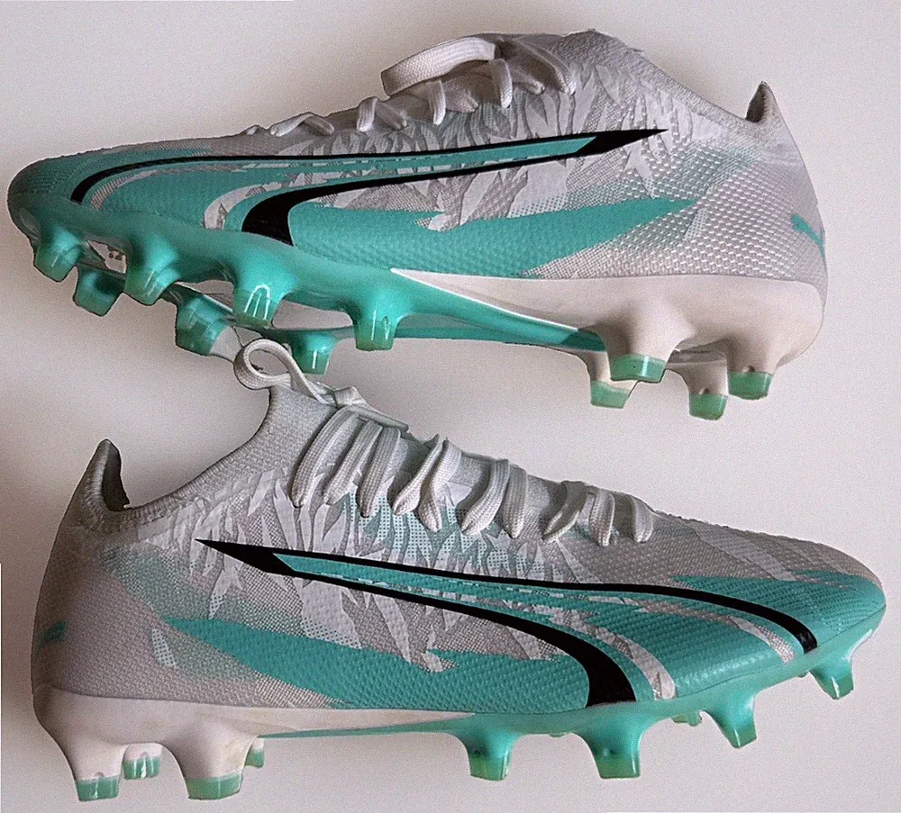 PUMA Ultra Match Rush FG AG Soccer Cleats Womens Size 8 Multi Lace Up 107960-01
