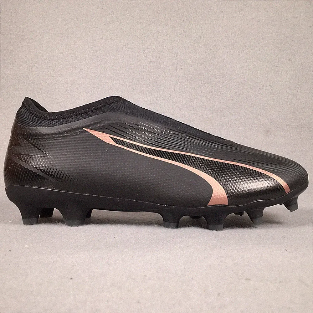 Puma Ultra Match Soccer Cleats Big Kids 5.5 Black Firm Ground/Artificial Ground