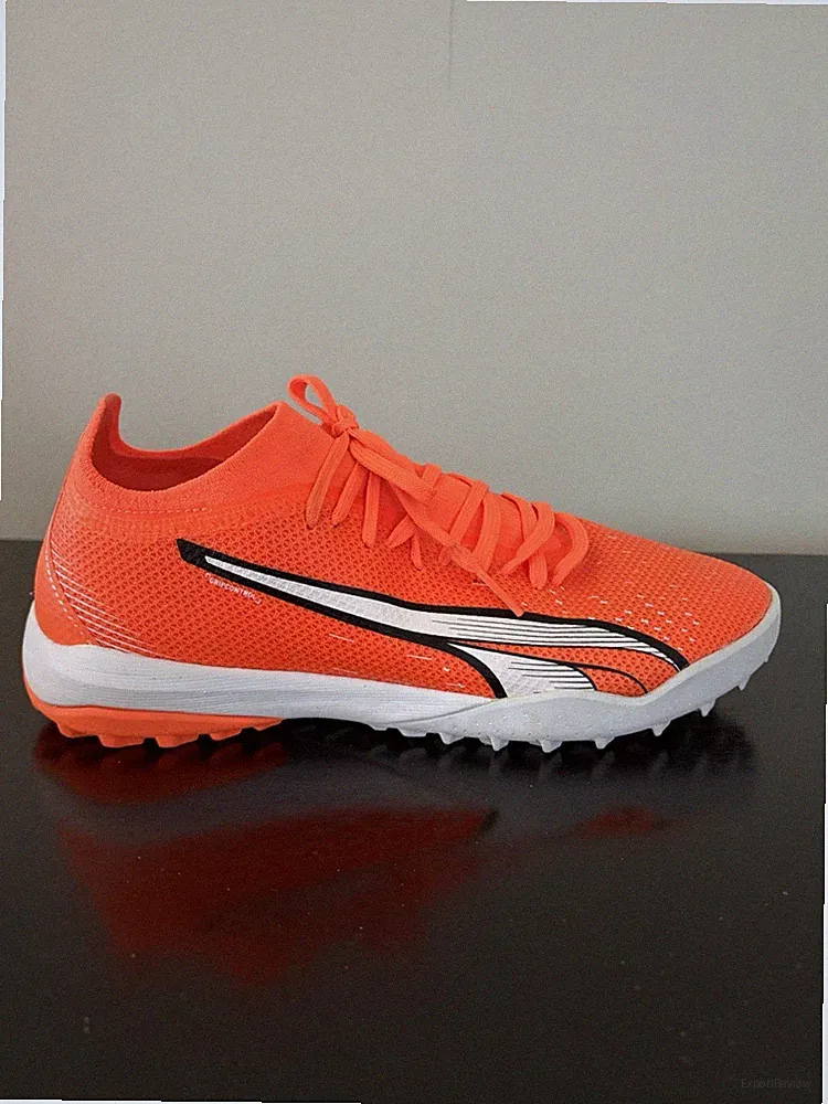 Puma Ultra Match TT Turf Soccer Shoes Cleats Orange size 7.5