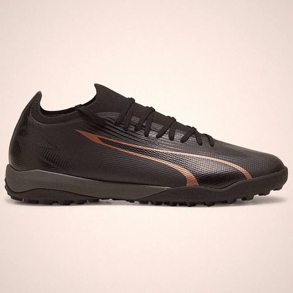 PUMA Ultra Match Turf Soccer Cleats Mens Black Sneakers Athletic Shoes 10775702