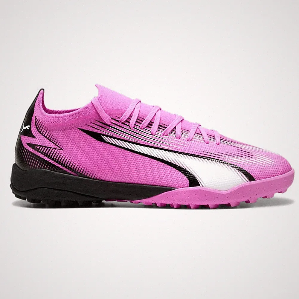 PUMA Ultra Match Turf Soccer Cleats Mens Pink Sneakers Athletic Shoes 10775701