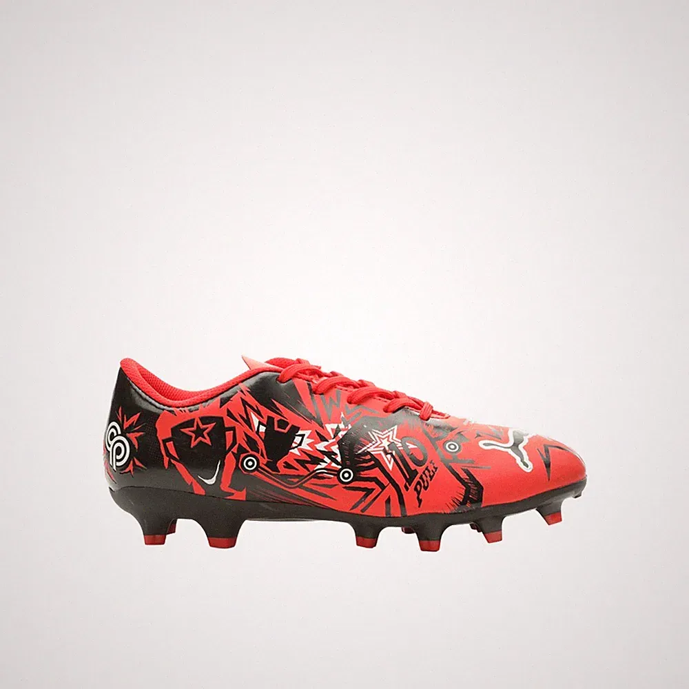 PUMA Ultra Play Christian Pulisic Soccer Cleats Youth Boys Red Sneakers Athletic