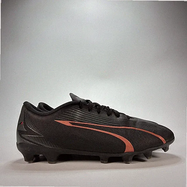 PUMA Ultra Play FG/AG Black Soccer Cleats Football Boots 107775-02 Youth Size 5
