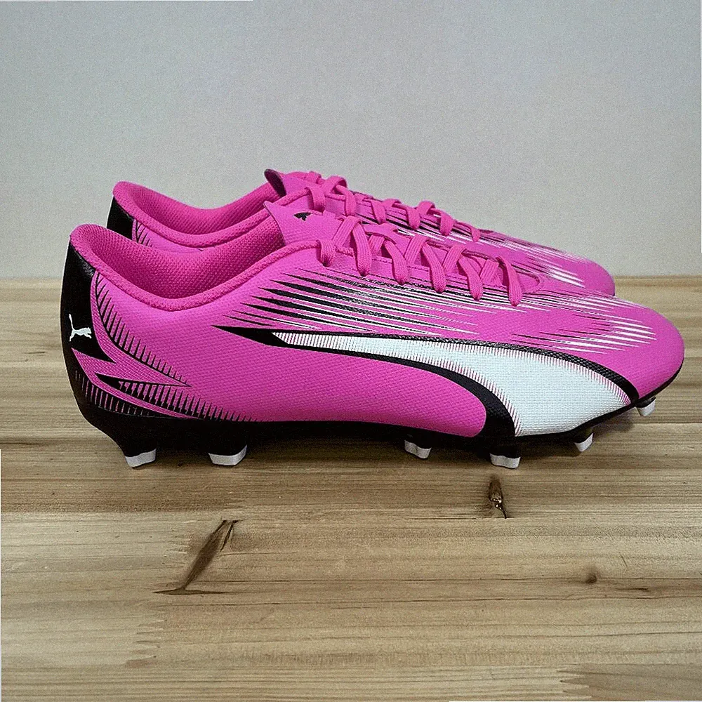 Puma Ultra Play Firm Ground FG/AG Soccer Cleats Mens 11 Poison Pink Black