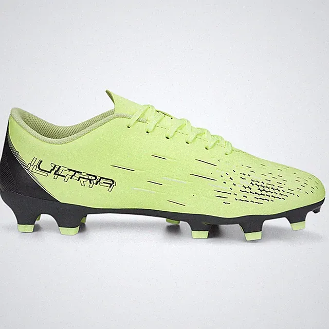 PUMA Ultra Play Firm GroundArtificial Ground Soccer Cleats Womens Yellow Sneaker