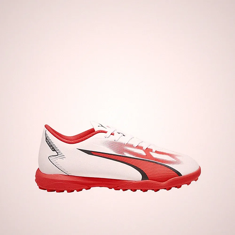 PUMA Ultra Play Turf Soccer Youth Boys Red, White Sneakers Athletic Shoes 107533