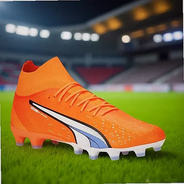 Puma Ultra Pro FG Soccer Cleats Mens Size 10 Orange Speed Boots BNIB