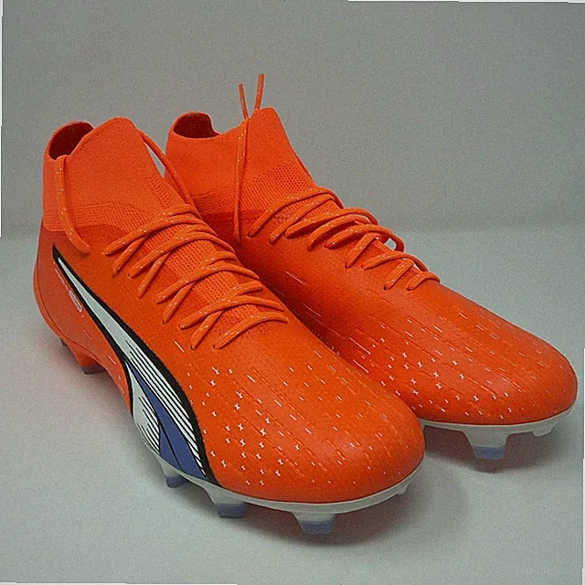 PUMA Ultra Pro Firm Ground AG Men Soccer cleat Orange 107240-01 Size 8 NEW NWOT