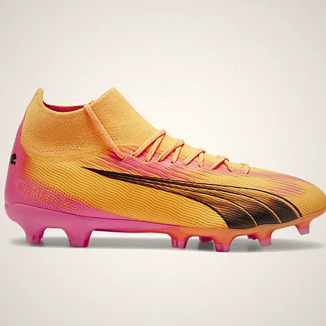 PUMA Ultra Pro Soccer Cleats Mens Orange Sneakers Athletic Shoes 10775003