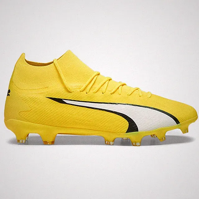 PUMA Ultra Pro Soccer Cleats Mens Yellow Sneakers Athletic Shoes 10742204