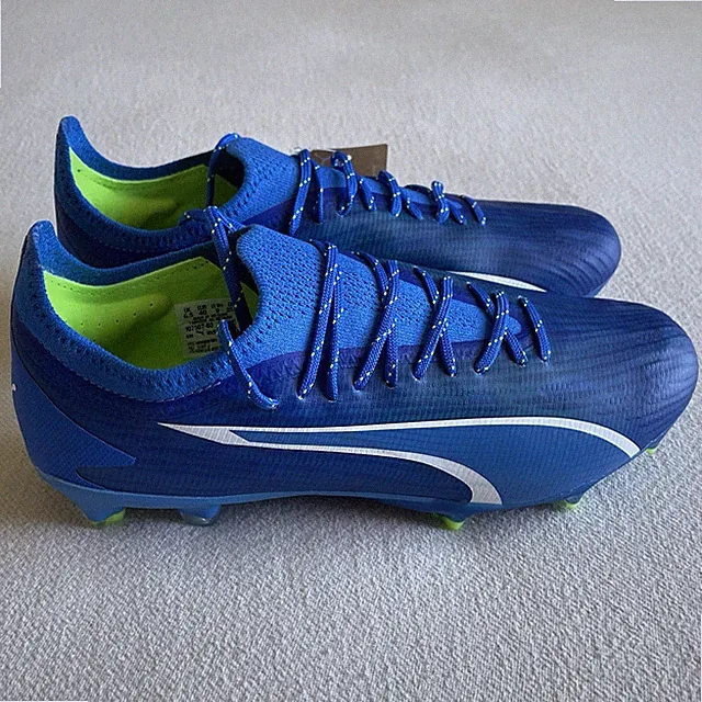 Puma Ultra Ultimate FG AG Soccer Cleat Women Size 9 Blue 107507 03