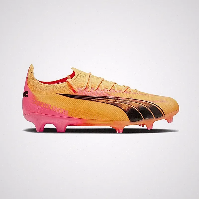 Puma Ultra Ultimate FG AG Soccer Cleats Sun Stream Orange 107767-03 Women's 9