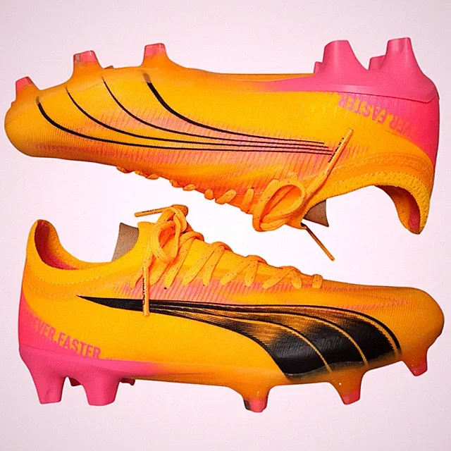 PUMA Ultra Ultimate FG/AG Soccer Cleats Womens US 5.5 Multi Lace Up 107767-03